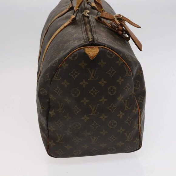 LOUIS VUITTON Monogram Keepall 50 Boston Bag M41426 LV Auth 113425 - Picture 6 of 16